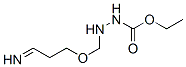 Hydrazinecarboxylic acid, 2-(iminopropoxymethyl)-, ethyl ester CAS#: 177030-59-0