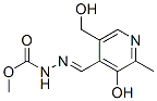 Hydrazinecarboxylic acid, [[3-hydroxy-5-(hydroxymethyl)-2-methyl-4-pyridinyl]methylene]-, methyl ester (9CI) CAS#: 561005-17-2