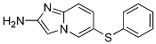 IMidazo[1,2-a]pyridin-2-aMine, 6-(phenylthio)- CAS#: 64064-29-5