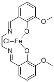 IRON, CHLORO[[2,2'-[1,2-ETHANEDIYLBIS[(NITRILO-KN)METHYLIDYNE]]BIS[6-METHOXYPHENOLATO-KO]](2-)]-, (SP-5-13)- CAS#: 62945-14-6