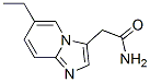 Imidazo[1,2-a]pyridine-3-acetamide, 6-ethyl- (9CI) CAS#: 603310-59-4