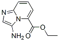 Imidazo[1,2-a]pyridine-5-carboxylic acid, 3-amino-, ethyl ester (9CI) CAS#: 177485-58-4