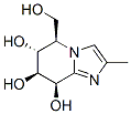 Imidazo[1,2-a]pyridine-6,7,8-triol, 5,6,7,8-tetrahydro-5-(hydroxymethyl)-2-methyl-, (5R,6R,7S,8R)- (9CI) CAS#: 644965-55-9
