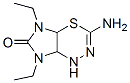 Imidazo[4,5-e][1,3,4]thiadiazin-6(1H)-one, 3-amino-5,7-diethyl-4a,5,7,7a-tetrahydro- (9CI) CAS#: 654636-57-4