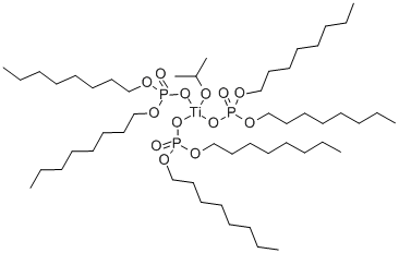 Isopropyl tri(dioctylphosphate)titanate CAS#: 65345-34-8