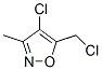 Isoxazole, 4-chloro-5-(chloromethyl)-3-methyl- (9CI) CAS#: 69711-41-7