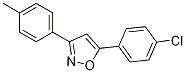 Isoxazole, 5-(4-chlorophenyl)-3-(4-Methylphenyl)- CAS#: 65205-53-0