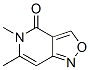 Isoxazolo[4,3-c]pyridin-4(5H)-one, 5,6-dimethyl- (9CI) CAS#: 176683-51-5