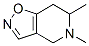 Isoxazolo[4,5-c]pyridine, 4,5,6,7-tetrahydro-5,6-dimethyl- (9CI) CAS#: 63501-00-8