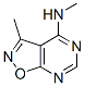 Isoxazolo[5,4-d]pyrimidin-4-amine, N,3-dimethyl- (9CI) CAS#: 68571-90-4