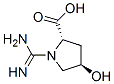 L-Proline, 1-(aminoiminomethyl)-4-hydroxy-, (4R)- (9CI) CAS#: 176370-06-2