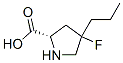 L-Proline, 4-fluoro-4-propyl- (9CI) CAS#: 663614-81-1