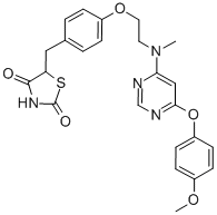 LOBEGLITAZONE CAS#: 607723-33-1