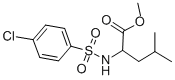 METHYL 2-([(4-CHLOROPHENYL)SULFONYL]AMINO)-4-METHYLPENTANOATE CAS#: 68305-85-1