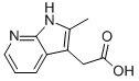 METHYL (2-METHYL-1H-PYRROLO[2,3B] PYRIDINE 3-YL) ACETIC ACID CAS#: 7546-50-1
