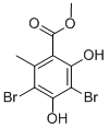 METHYL 3,5-DIBROMO-2,4-DIHYDROXY-6-METHYLBENZOATE CAS#: 715-33-3