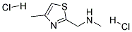 METHYL-(4-METHYL-THIAZOL-2-YLMETHYL)-AMINE DIHYDROCHLORIDE CAS#: 644950-37-8