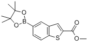 METHYL 5-(4,4,5,5-TETRAMETHYL-1,3,2-DIOXABOROLAN-2-YL)-1-BENZOTHIOPHENE-2-CARBOXYLATE CAS#: 690632-26-9
