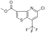 METHYL 5-CHLORO-7-(TRIFLUOROMETHYL)THIENO[3,2-B]PYRIDINE-3-CARBOXYLATE CAS#: 648859-81-8