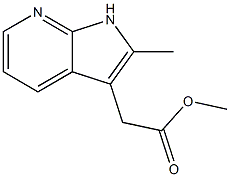 METHYL(2-METHYL-1H-PYRROLO[2,3-B]PYRIDINE 3-YL)ACETATE CAS#: 7546-52-3