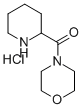 MORPHOLINO(2-PIPERIDINYL)METHANONE HYDROCHLORIDE CAS#: 690634-79-8