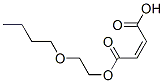 Maleic acid hydrogen 1-(2-butoxyethyl) ester CAS#: 7423-41-8