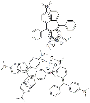 Methanaminium, N-[4-[[4-(dimethylamino) phenyl] phenylmethylene]-2,5-cyclohexadien-1-ylidene]-N-methyl-, molybdatephosphate CAS#: 68814-05-1
