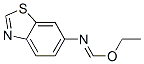 Methanimidic acid, N-6-benzothiazolyl-, ethyl ester (9CI) CAS#: 65258-07-3