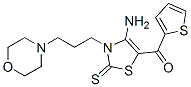 Methanone, [4-amino-2,3-dihydro-3-[3-(4-morpholinyl)propyl]-2-thioxo-5-thiazolyl]-2-thienyl- (9CI) CAS#: 606115-13-3