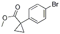 Methyl 1-(4-bromophenyl)cyclopropanecarboxylate CAS#: 638220-35-6