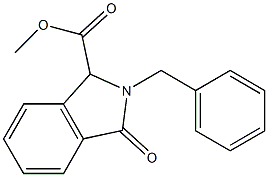 Methyl 2-benzyl-3-oxoisoindoline-1-carboxylate CAS#: 60652-05-3