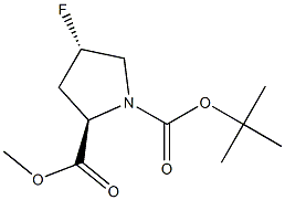 Methyl (2R,4S)-1-Boc-4-fluoropyrrolidine-2-carboxylate CAS#: 647857-39-4