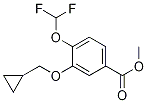 Methyl 3-(cyclopropylMethoxy)-4-(difluoroMethoxy)benzoate CAS#: 680184-57-0