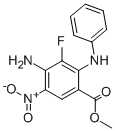 Methyl 4-Amino-3-Fluoro-5-Nitro-2-(Phenylamino)Benzoate CAS#: 606093-58-7