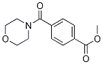 Methyl 4-[(Morpholin-4-yl)carbonyl]benzoate CAS#: 6724-90-9