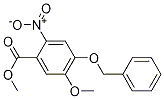 Methyl 4-(benzyloxy)-5-methoxy-2-nitrobenzoate CAS#: 61032-41-5
