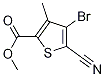 Methyl 4-broMo-5-cyano-3-Methylthiophene-2-carboxylate CAS#: 648412-55-9
