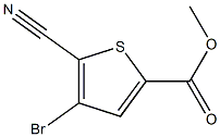 Methyl 4-broMo-5-cyanothiophene-2-carboxylate CAS#: 648412-60-6