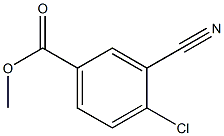 Methyl 4-chloro-3-cyanobenzoate CAS#: 181282-80-4