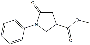 Methyl  5-Oxo-1-phenylpyrrolidine-3-carboxylate CAS#: 64320-92-9