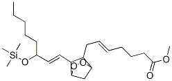 Methyl (5E)-7-(6-((1E)-3-[(trimethylsilyl)oxy]-1-octenyl)-2,3-dioxabic yclo[2.2.1]hept-5-yl)-5-heptenoate CAS#: 65147-48-0