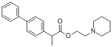Methyl-p-xenylacetate ester of beta-piperidinoethanol CAS#: 64046-66-8