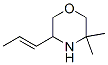 Morpholine,  3,3-dimethyl-5-(1-propenyl)-  (9CI) CAS#: 179922-09-9