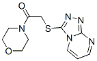 Morpholine, 4-[(1,2,4-triazolo[4,3-a]pyrimidin-3-ylthio)acetyl]- (9CI) CAS#: 606121-15-7