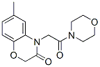 Morpholine, 4-[(2,3-dihydro-6-methyl-3-oxo-4H-1,4-benzoxazin-4-yl)acetyl]- (9CI) CAS#: 606119-50-0