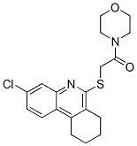 Morpholine, 4-[[(3-chloro-7,8,9,10-tetrahydro-6-phenanthridinyl)thio]acetyl]- (9CI) CAS#: 606108-79-6