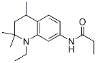 N-[(1-Ethyl-1,2,3,4-tetrahydro-2,2,4-trimethylquinolin)-7-yl]propanamide CAS#: 63134-09-8