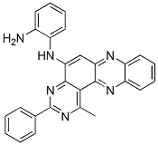 N-[1-Methyl-3-phenylpyrimido[5,4-a]phenazin-5-yl]-1,2-benzenediamine CAS#: 61416-97-5