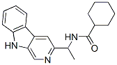 N-(1-Methyl-9H-pyrido[3,4-b]indol-3-ylmethyl)cyclohexanecarboxamide CAS#: 63885-52-9