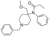 N-[1-benzyl-4-(methoxymethyl)piperidin-4-yl]-N-phenylpropionamide CAS#: 61086-12-2